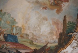Bataille navale de Lépante - Johann Baptist Enderle